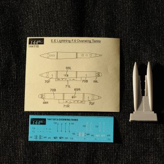 English Electric Lightning Over Wing Tanks