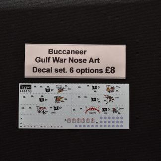 Blackburn Buccaneer S.Mk.2 Gulf War Nose Art Decal Sheet